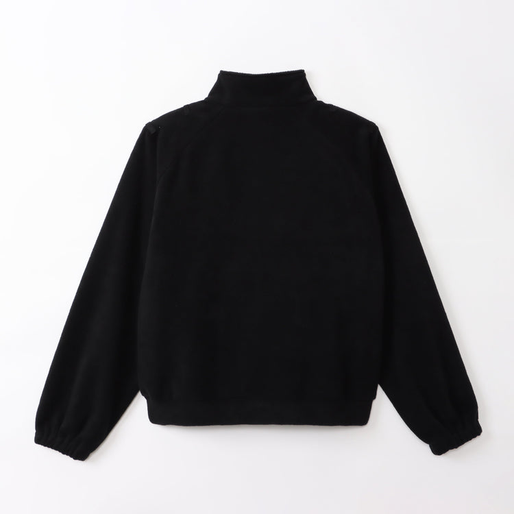 BAMME/ リサイクルポリエステル エコフリース ブリティッシュポリス ジップブルゾン オーバーサイズ ユニセックス