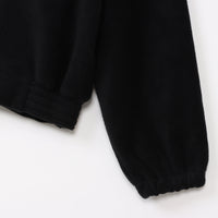 BAMME/ リサイクルポリエステル エコフリース ブリティッシュポリス ジップブルゾン オーバーサイズ ユニセックス