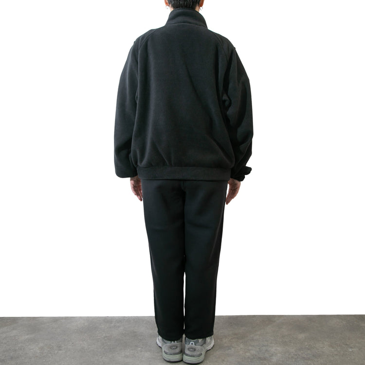 BAMME/ リサイクルポリエステル エコフリース ブリティッシュポリス ジップブルゾン オーバーサイズ ユニセックス