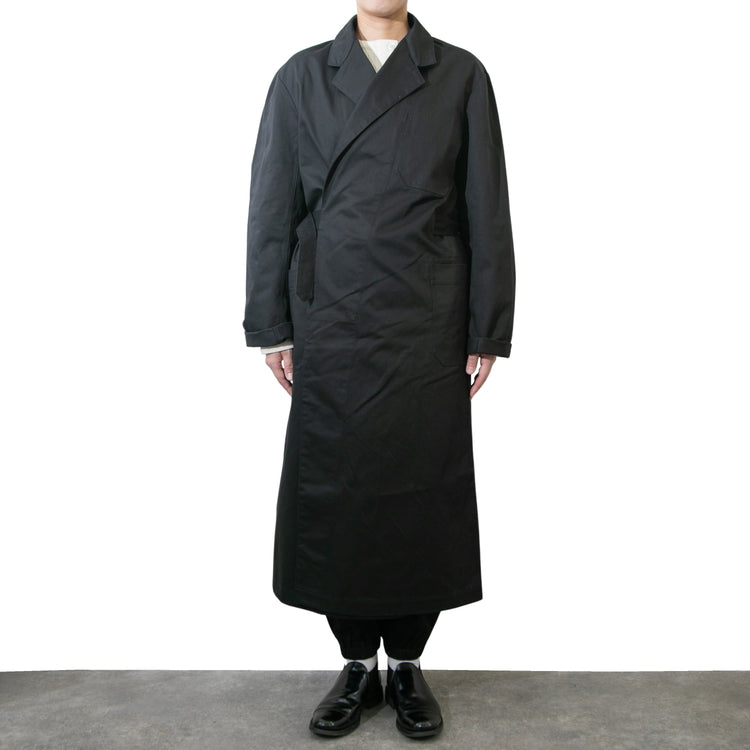 BAMME/ オーバーサイズ ミリタリー タイロッケンコート ユニセックス