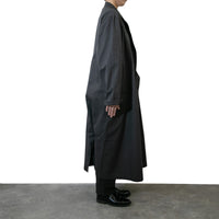 BAMME/ オーバーサイズ ミリタリー タイロッケンコート ユニセックス