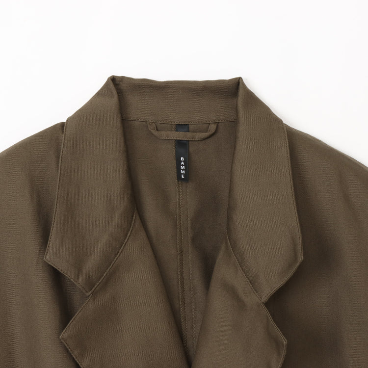 BAMME/ オーバーサイズ ミリタリー タイロッケンコート ユニセックス