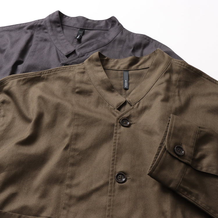 BAMME/ オーバーサイズ スタンドカラー カバーオール ユニセックス