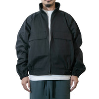 BAMME/ オーバーサイズ ブリティッシュ ジップブルゾン ユニセックス