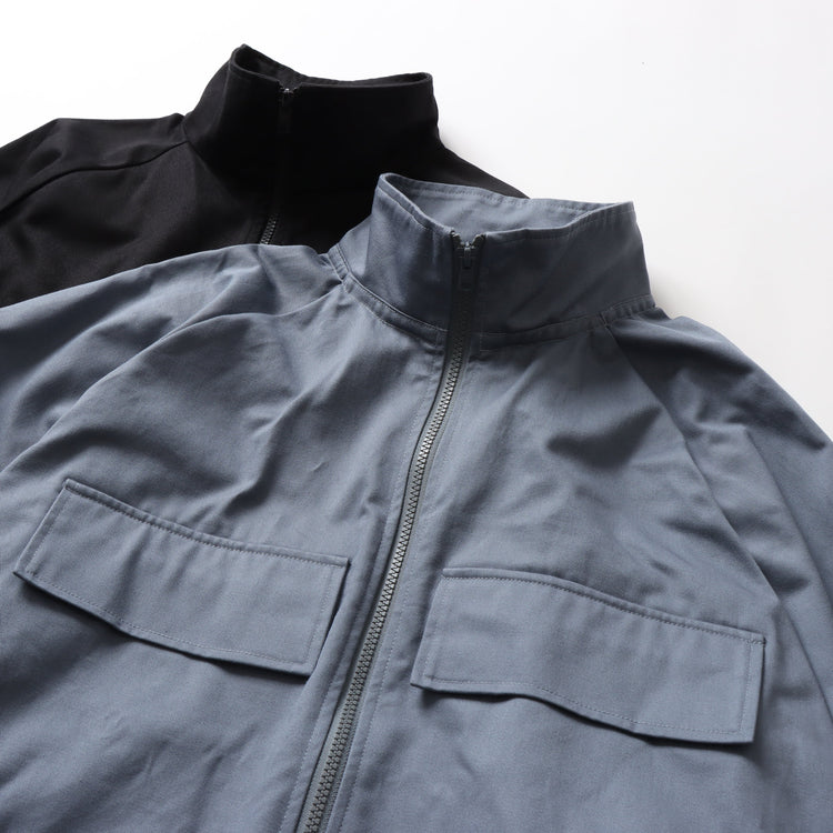 BAMME/ オーバーサイズ ブリティッシュ ジップブルゾン ユニセックス