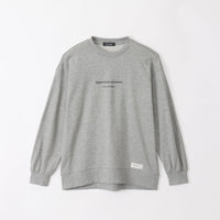 meme rirerire/Mデクラーク裏毛 ロゴプリント スウェットセットアップ 3点セット