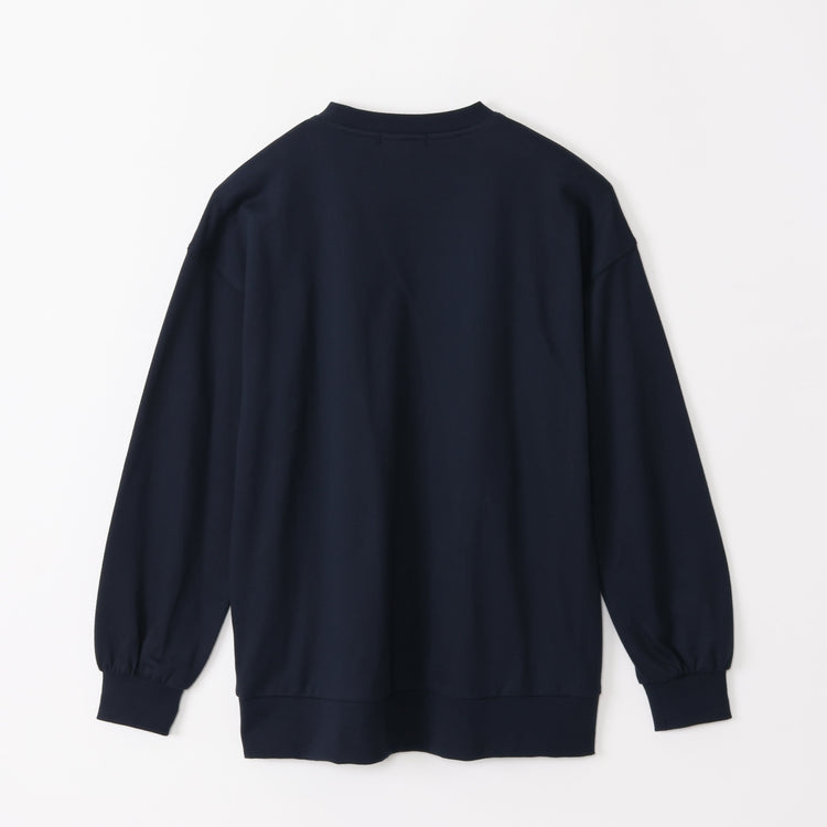 meme rirerire/Mデクラーク裏毛 ロゴプリント スウェットセットアップ 3点セット