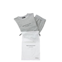 meme rirerire/Mデクラーク裏毛 ロゴプリント スウェットセットアップ 3点セット