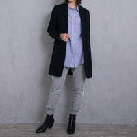 meme rirerire/Mロゴプリント サイドライン スウェットパンツ