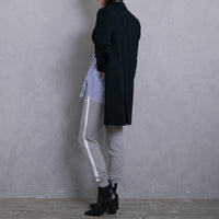 meme rirerire/Mロゴプリント サイドライン スウェットパンツ