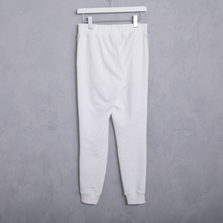 meme rirerire/Mロゴプリント サイドライン スウェットパンツ