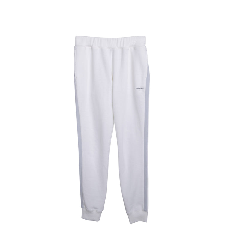 meme rirerire/Mロゴプリント サイドライン スウェットパンツ