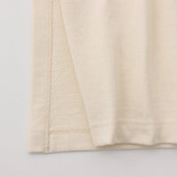 meme rirerire/ コットンミニ裏毛 SMILEロゴプリント パーカーワンピ