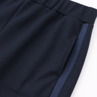 meme rirerire/ マスタリーソフトダンボールニット サイドラインワイドパンツ