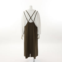 meme rirerire/Mポンチシルケット キャミソールワンピース