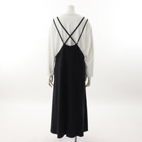 meme rirerire/Mポンチシルケット キャミソールワンピース