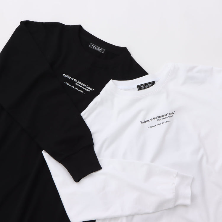 meme rirerire/ ヘビーウエイト オーガニックコットン ロゴTシャツ