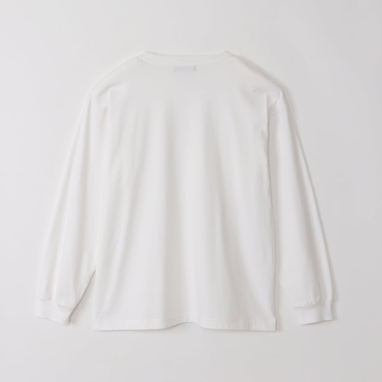 meme rirerire/ ヘビーウエイト オーガニックコットン ロゴTシャツ