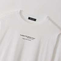 meme rirerire/ ヘビーウエイト オーガニックコットン ロゴTシャツ