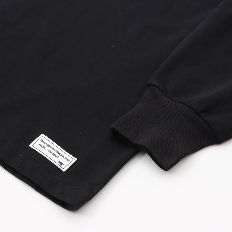 meme rirerire/ ヘビーウエイト オーガニックコットン ロゴTシャツ