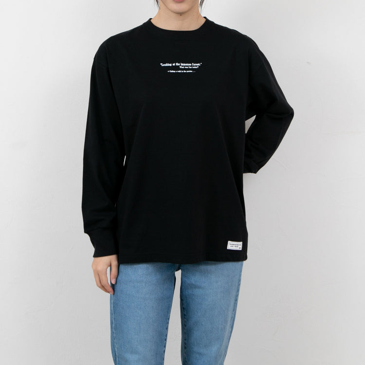 meme rirerire/ ヘビーウエイト オーガニックコットン ロゴTシャツ