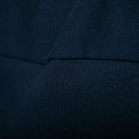 meme rirerire/ College logo print oversized short pullover sweatshirt