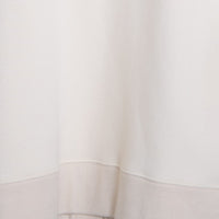 meme rirerire/ V-neck voluminous sleeve fleece-lined sweatshirt cardigan 