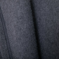 meme rirerire/Mメルトンフリース起毛ジャージー テーラード ライトロングコーディガン