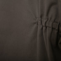 meme rirerire/Mソフトストレッチ Vネックワイドサロペットパンツ