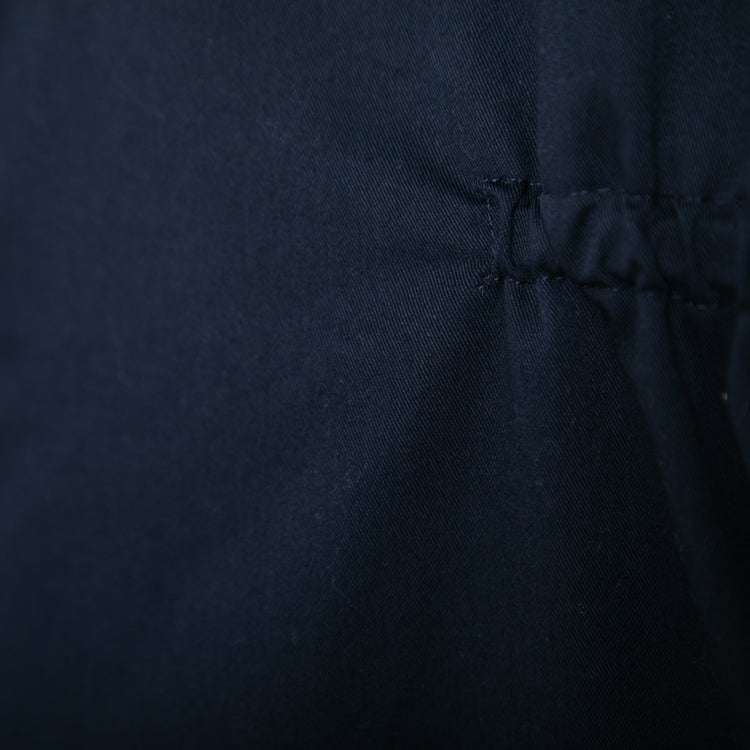 meme rirerire/Mソフトストレッチ Vネックワイドサロペットパンツ