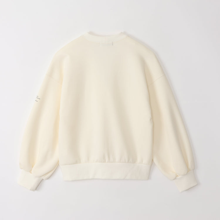 meme rirerire/ マスタリー ソフトダンボールニット Vネックバルーンカーデ