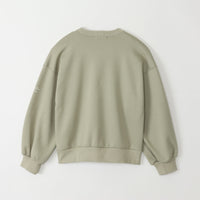 meme rirerire/ マスタリー ソフトダンボールニット Vネックバルーンカーデ