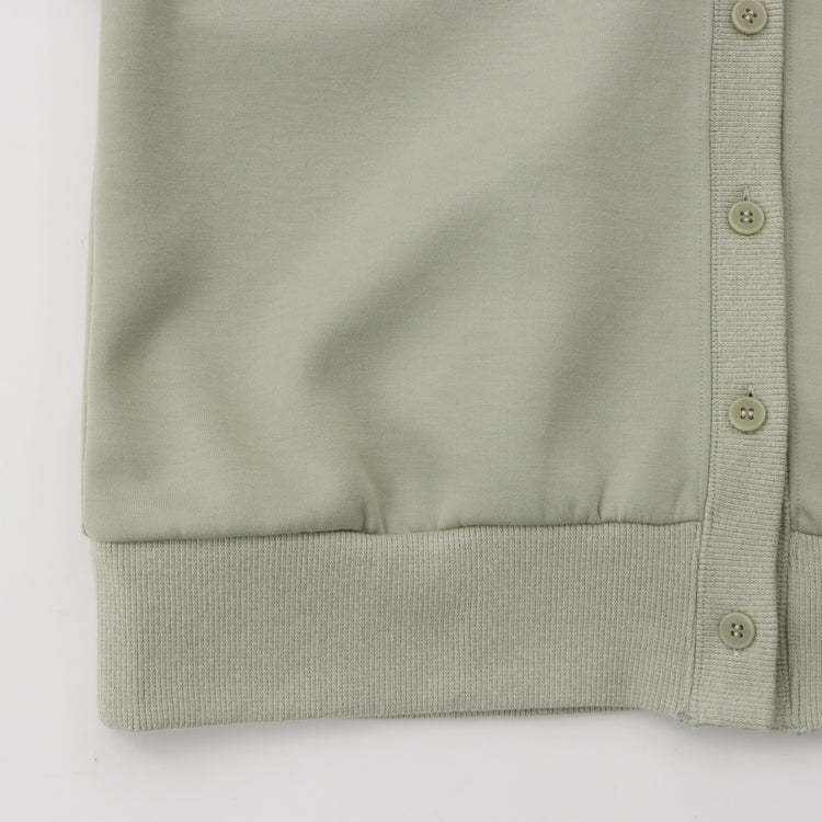 meme rirerire/ マスタリー ソフトダンボールニット Vネックバルーンカーデ