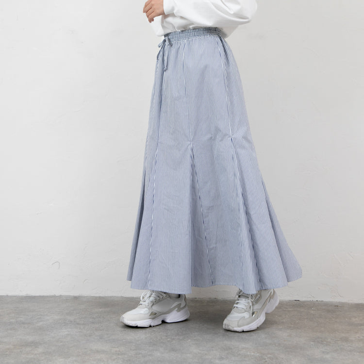 meme rirerire/ マチ入りロングマーメイドスカート