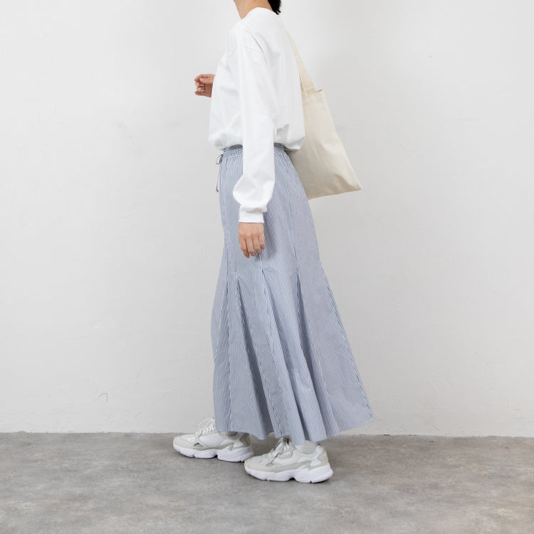 meme rirerire/ マチ入りロングマーメイドスカート