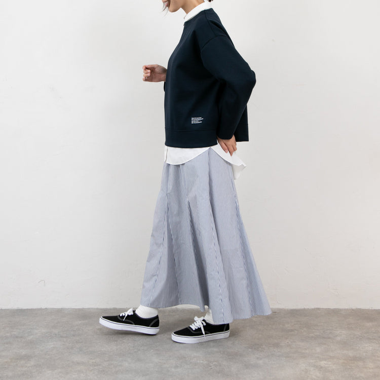 meme rirerire/ マチ入りロングマーメイドスカート