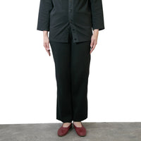 M-SIC/ ラゲットリブ EASY ストレートパンツ ニットアップ