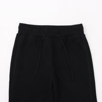 M-SIC/ Rugged Rib Easy Straight Pants Knit Set