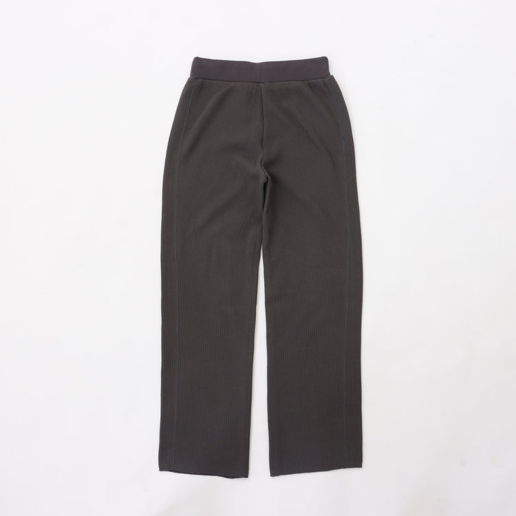 M-SIC/ Rugged Rib Easy Straight Pants Knit Set