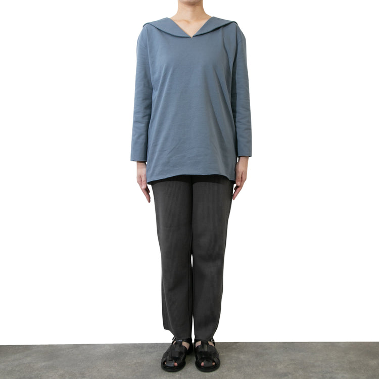 M-SIC/ Rugged Rib Easy Straight Pants Knit Set