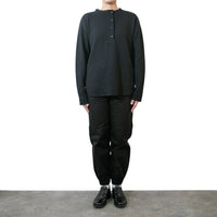 M-SIC/ ラゲットリブ ヘンリーネック プルオーバー カットソー ニットアップ