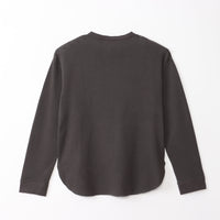 M-SIC/ ラゲットリブ ヘンリーネック プルオーバー カットソー ニットアップ