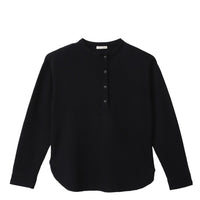 M-SIC/ ラゲットリブ ヘンリーネック プルオーバー カットソー ニットアップ