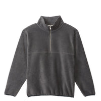 M-SIC/ オーバーサイズ リサイクルポリエステル エコフリース ハーフジップ プルオーバー ユニセックス