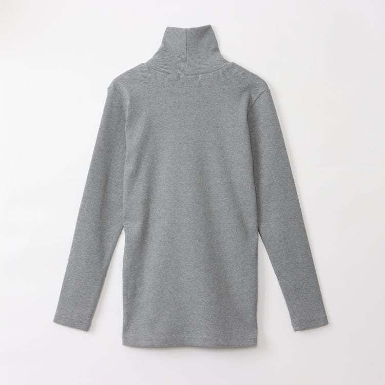 M-SIC/ Heavy Rib Turtleneck Pullover 