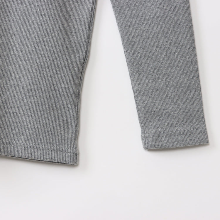 M-SIC/ Heavy Rib Turtleneck Pullover 