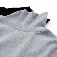 M-SIC/ Heavy Rib Turtleneck Pullover 