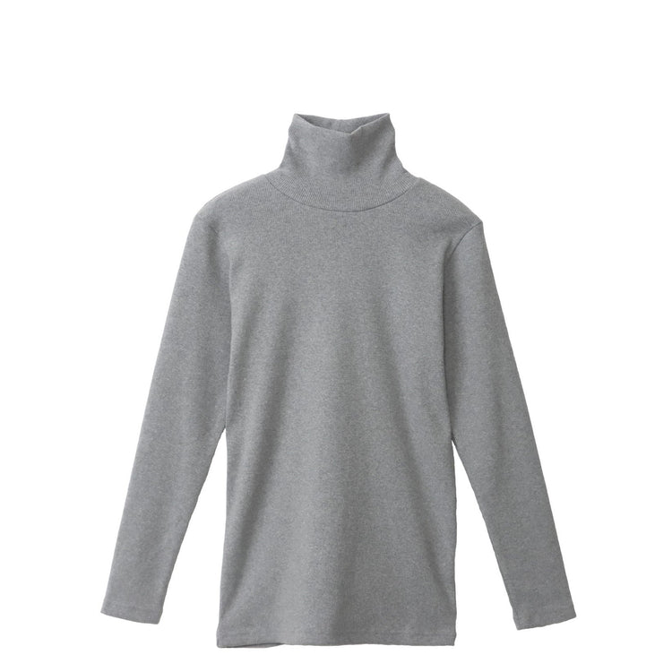 M-SIC/ Heavy Rib Turtleneck Pullover 