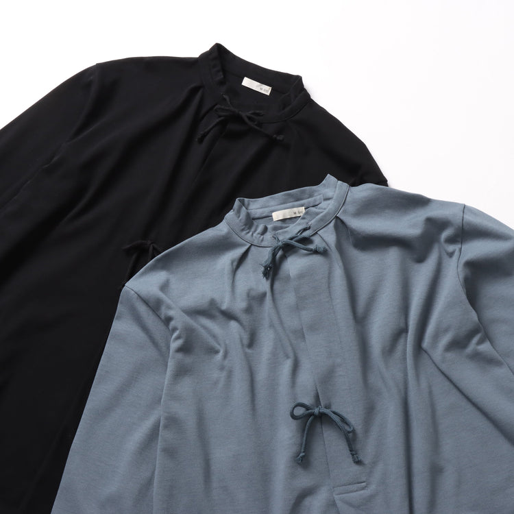 M-SIC/ デラヴェジャージー ミリタリー サージカル チュニック プルオーバー カットソー