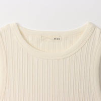 M-SIC/ アイレットテレコ アメリカンスリーブ タンクトップ